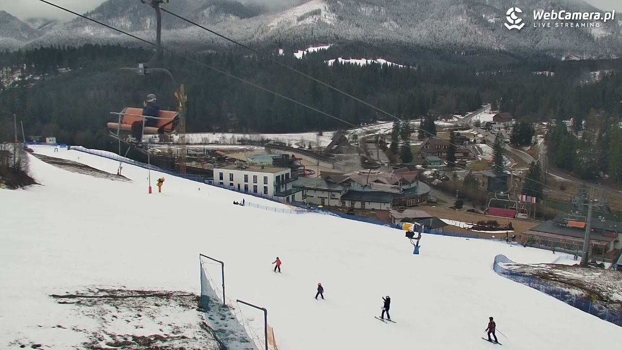 Meander - widok na stok i termy Oravice - 24 luty 2026, 15:39
