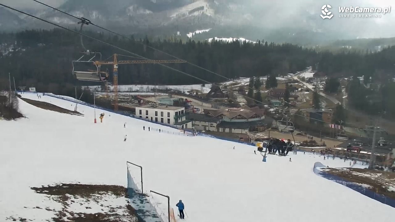 Meander - widok na stok i termy Oravice - 25 luty 2026, 14:51