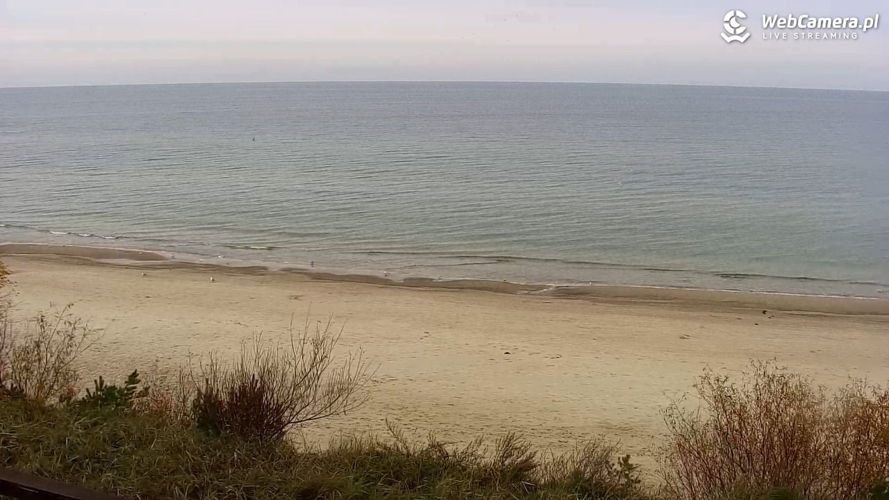 Międzywodzie - widok na plażę - 02 listopad 2025, 13:11