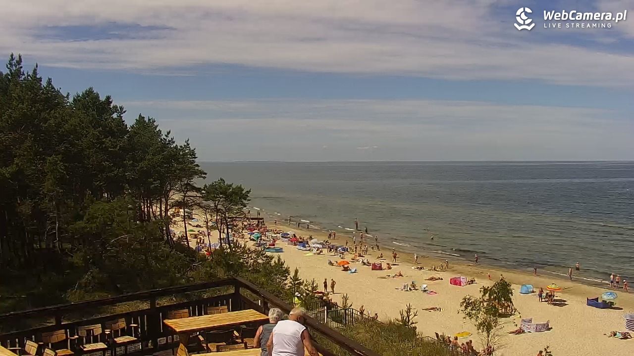 Międzywodzie - widok na plażę - 23 czerwiec 2026, 12:17