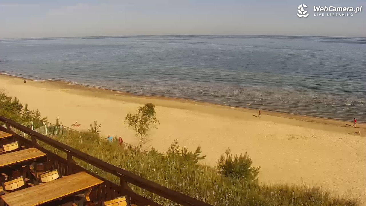 Międzywodzie - widok na plażę - 24 czerwiec 2026, 08:22