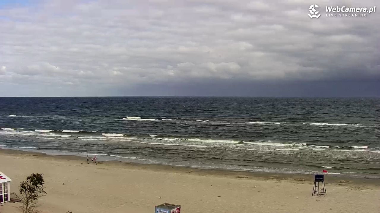 Międzywodzie - widok na plażę - 07 sierpień 2026, 09:41