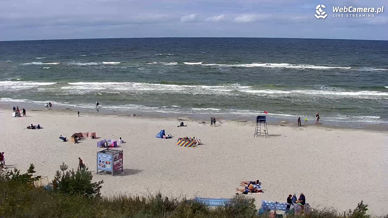 Międzywodzie - widok na plażę - 07 sierpień 2026, 14:34