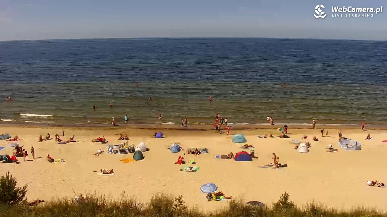 Międzywodzie - widok na plażę - 23 czerwiec 2026, 14:23