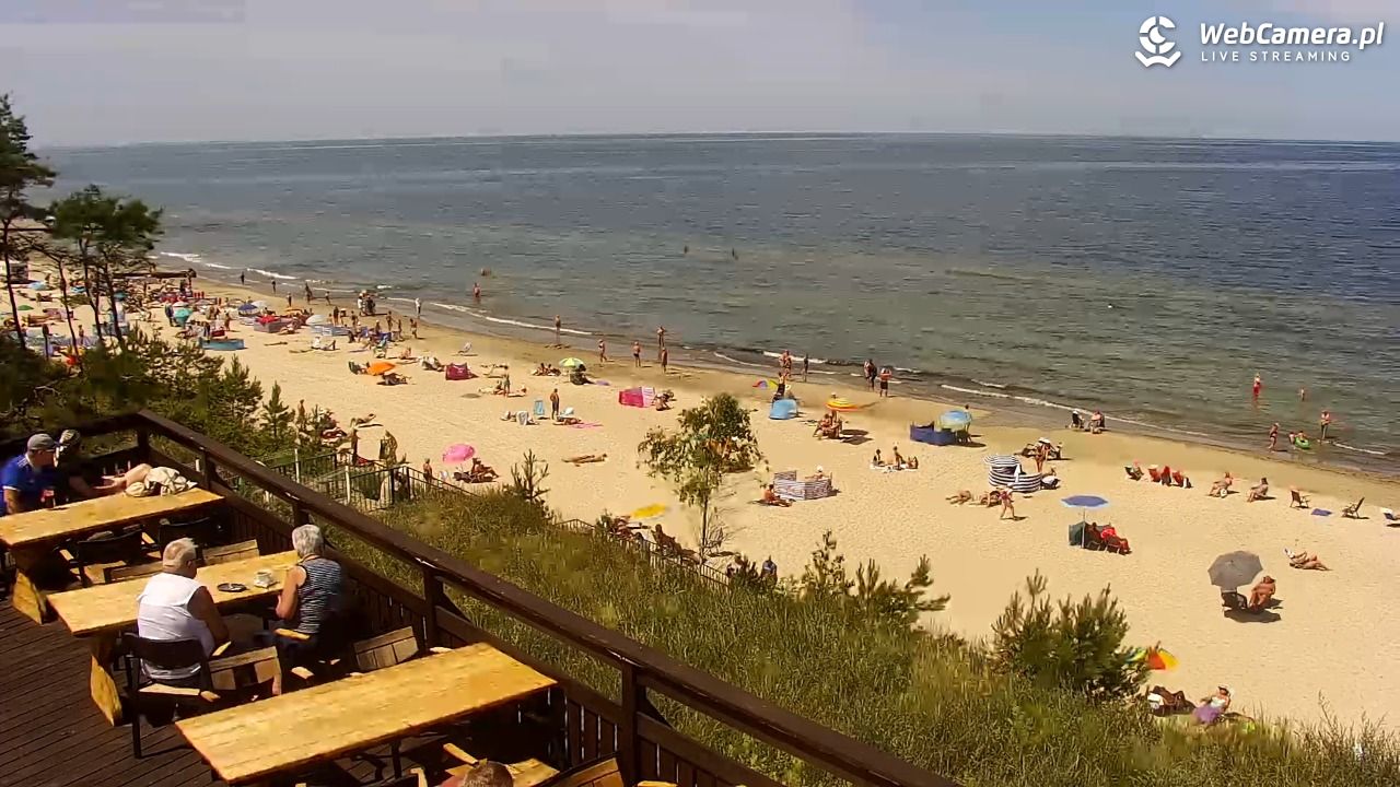 Międzywodzie - widok na plażę - 23 czerwiec 2026, 12:36