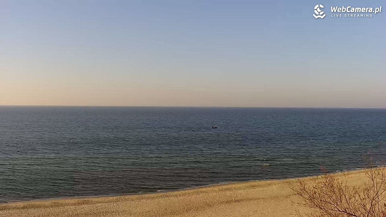 Międzywodzie - widok na plażę - 22 marzec 2026, 16:48