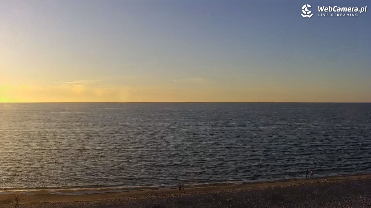 Międzywodzie - widok na plażę - 23 czerwiec 2026, 21:02