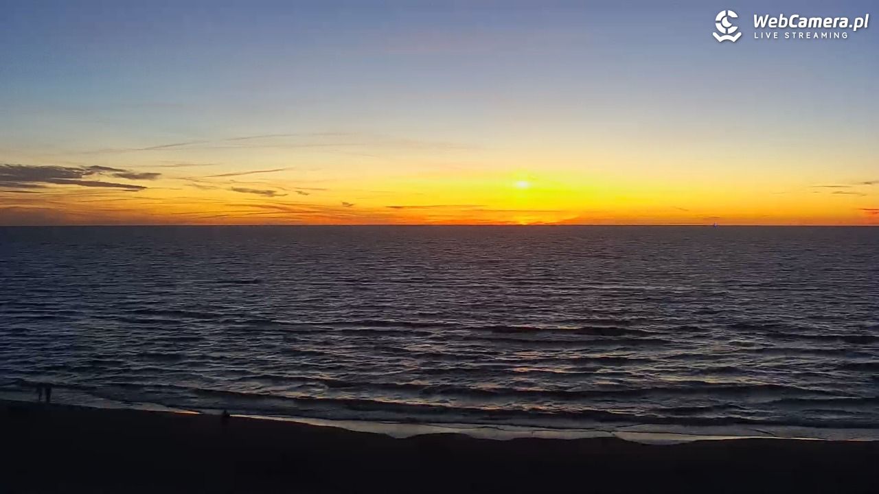 Międzywodzie - widok na plażę - 22 czerwiec 2026, 22:27