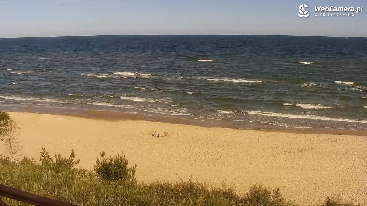 Międzywodzie - widok na plażę - 22 czerwiec 2026, 08:43
