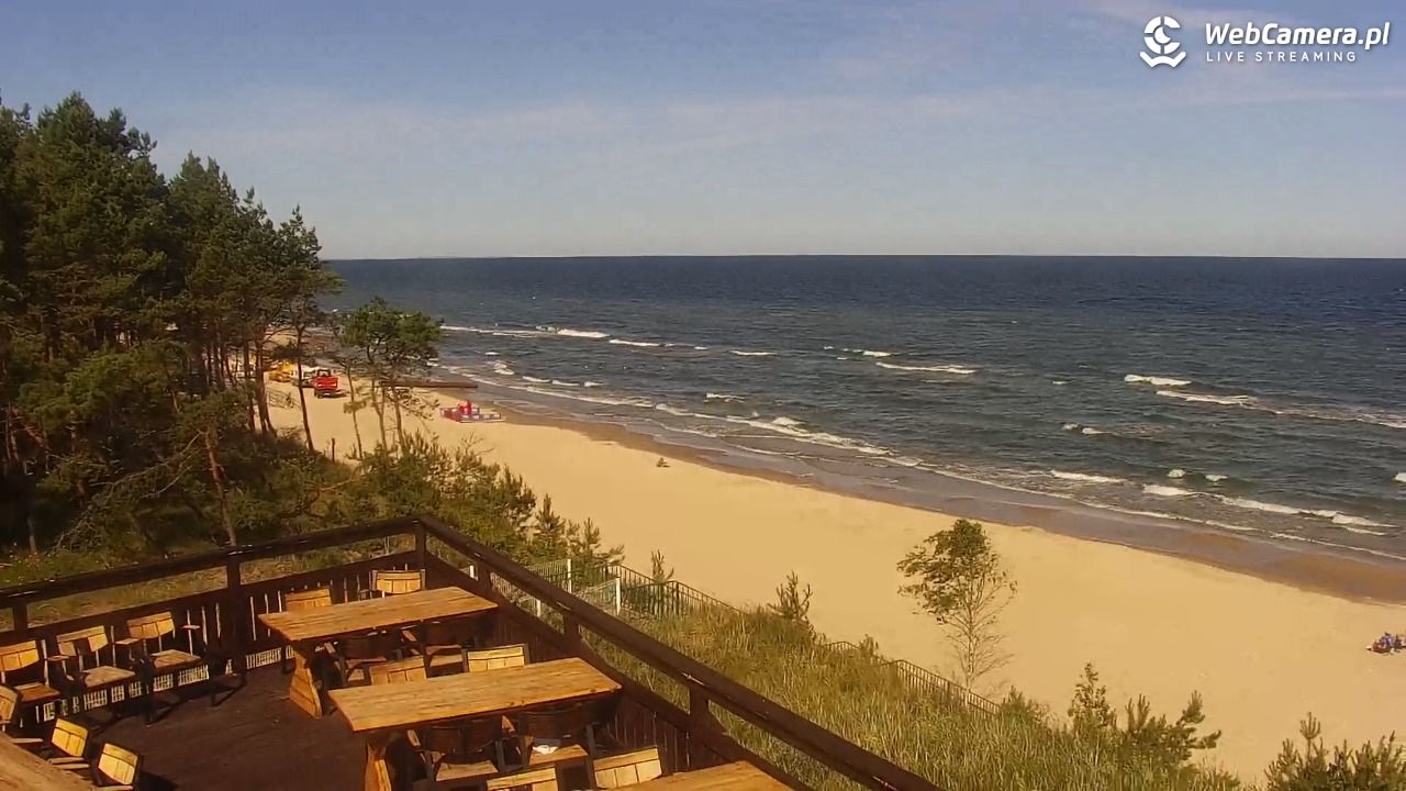 Międzywodzie - widok na plażę - 22 czerwiec 2026, 09:06