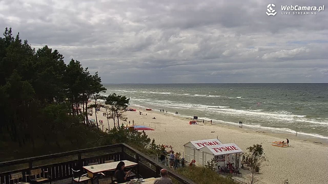 Międzywodzie - widok na plażę - 07 sierpień 2026, 15:31