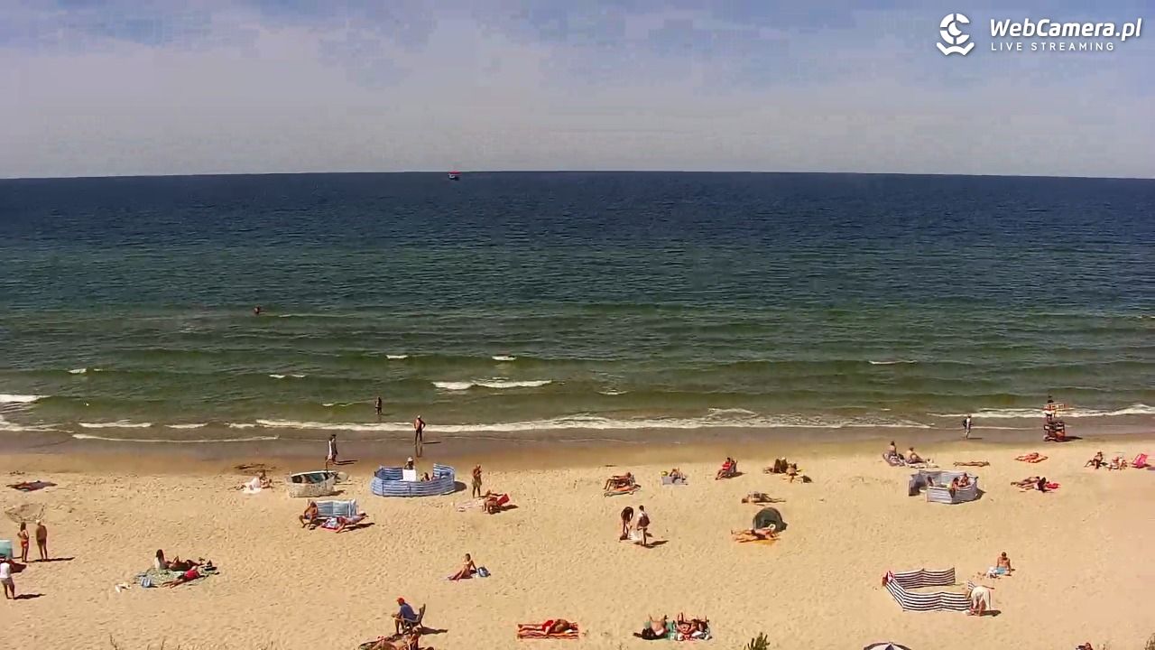 Międzywodzie - widok na plażę - 22 czerwiec 2026, 14:43