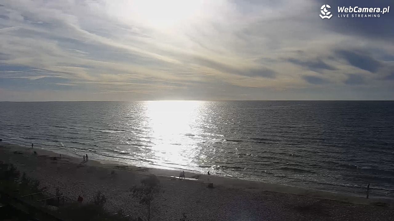 Międzywodzie - widok na plażę - 22 czerwiec 2026, 19:26