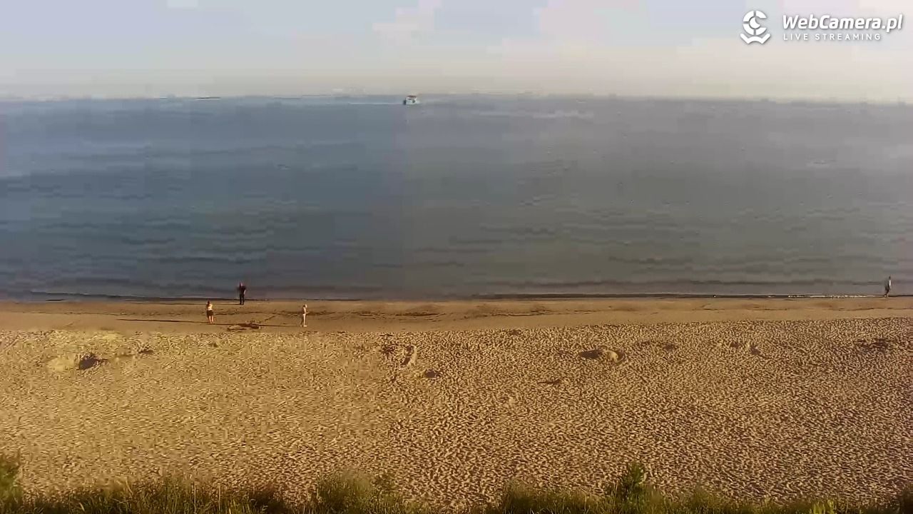 Międzywodzie - widok na plażę - 24 czerwiec 2026, 06:14