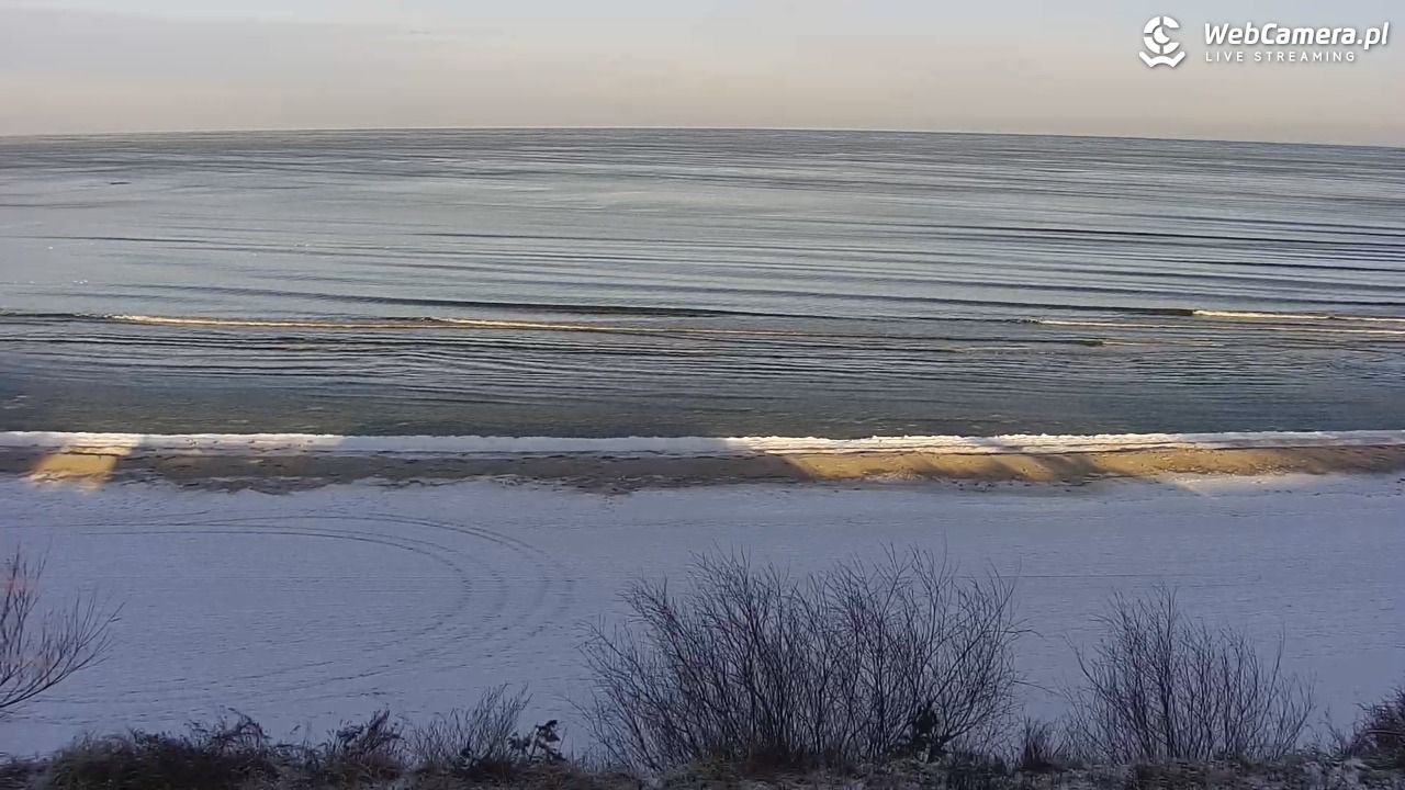 Międzywodzie - widok na plażę - 01 luty 2026, 09:33