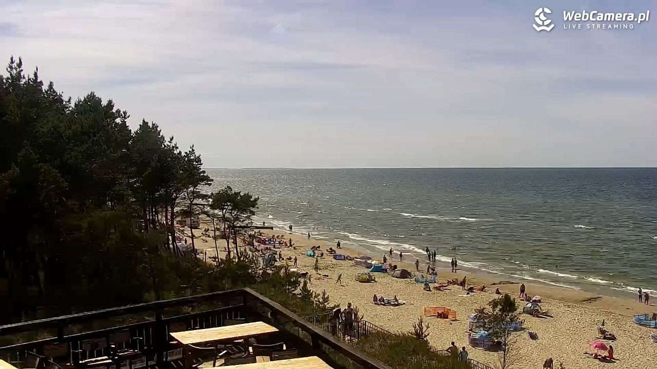 Międzywodzie - widok na plażę - 22 czerwiec 2026, 15:57