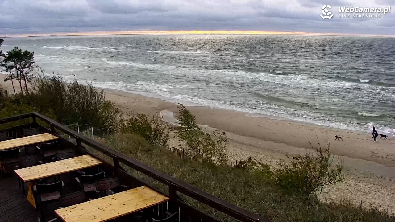 Międzywodzie - widok na plażę - 17 maj 2025, 19:52