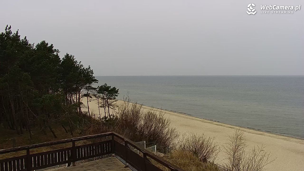 Międzywodzie - widok na plażę - 24 marzec 2026, 08:41