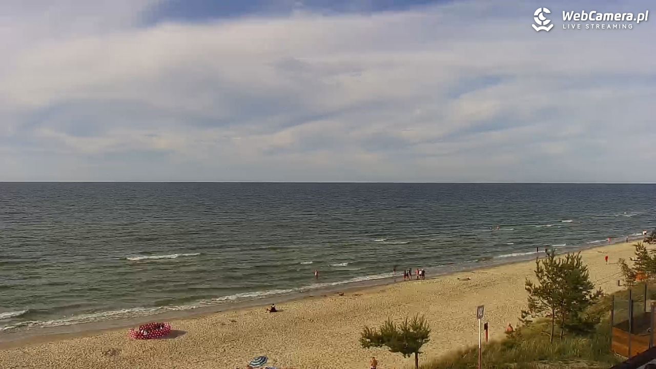 Międzywodzie - widok na plażę - 22 czerwiec 2026, 18:16