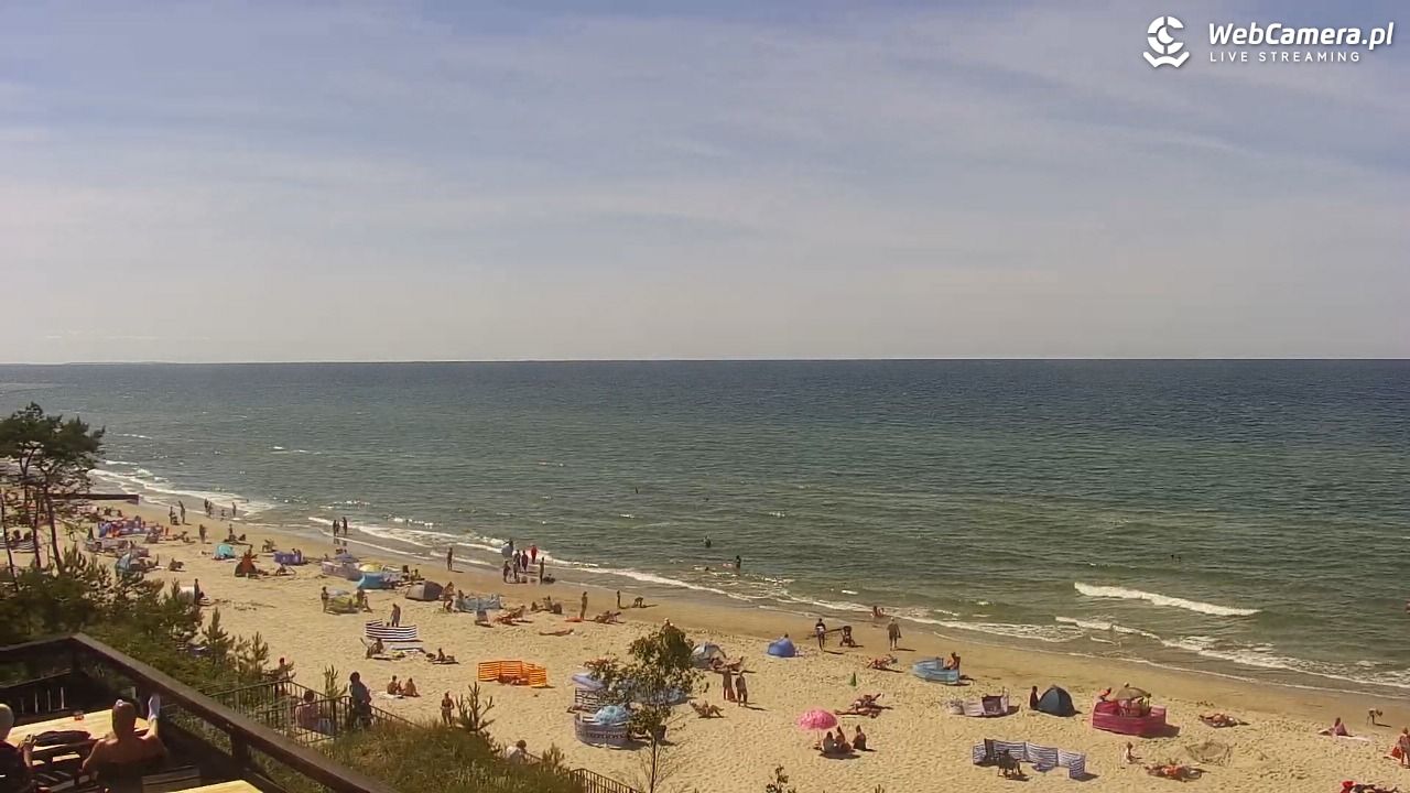 Międzywodzie - widok na plażę - 22 czerwiec 2026, 15:23