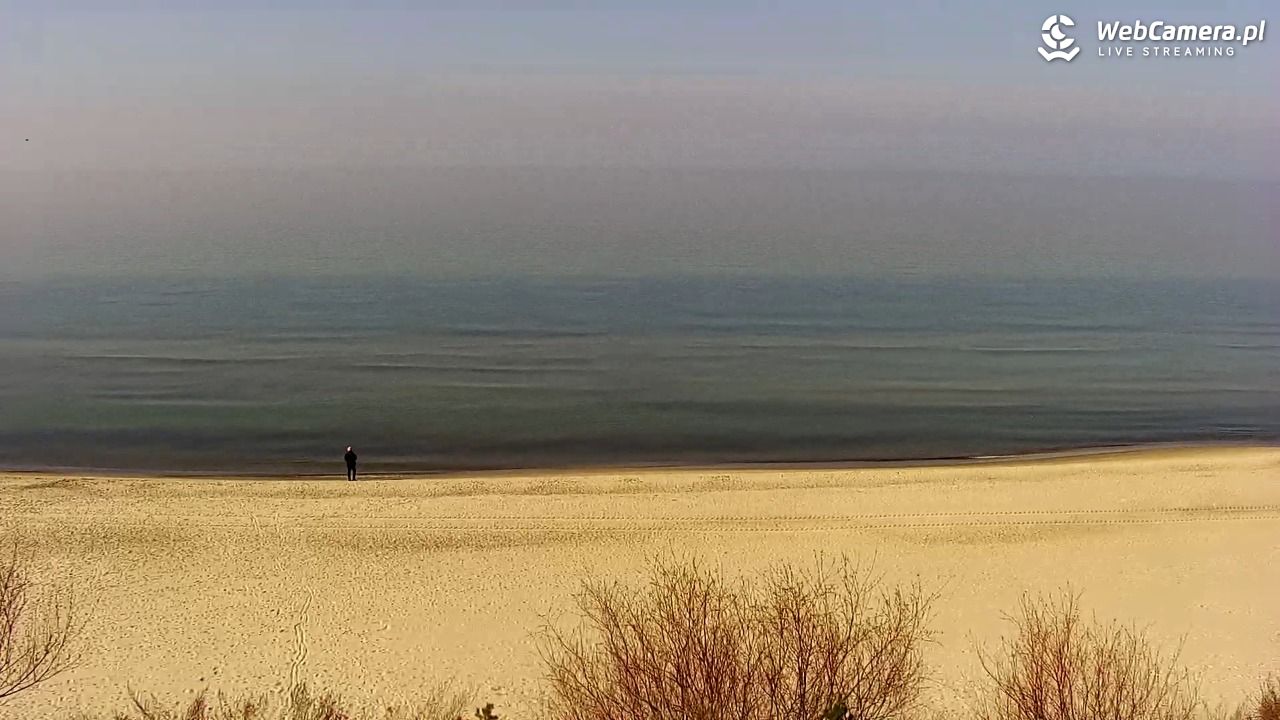 Międzywodzie - widok na plażę - 23 marzec 2026, 14:17