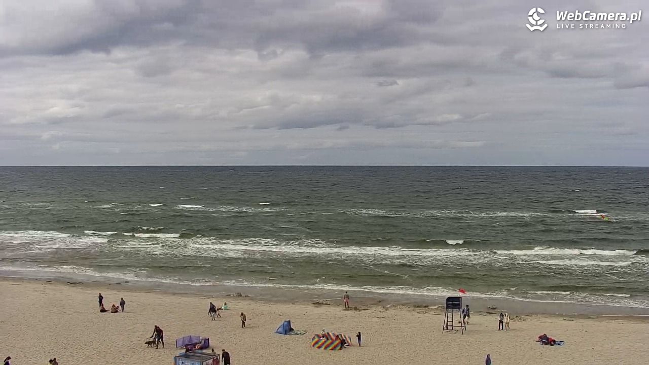 Międzywodzie - widok na plażę - 07 sierpień 2026, 15:23