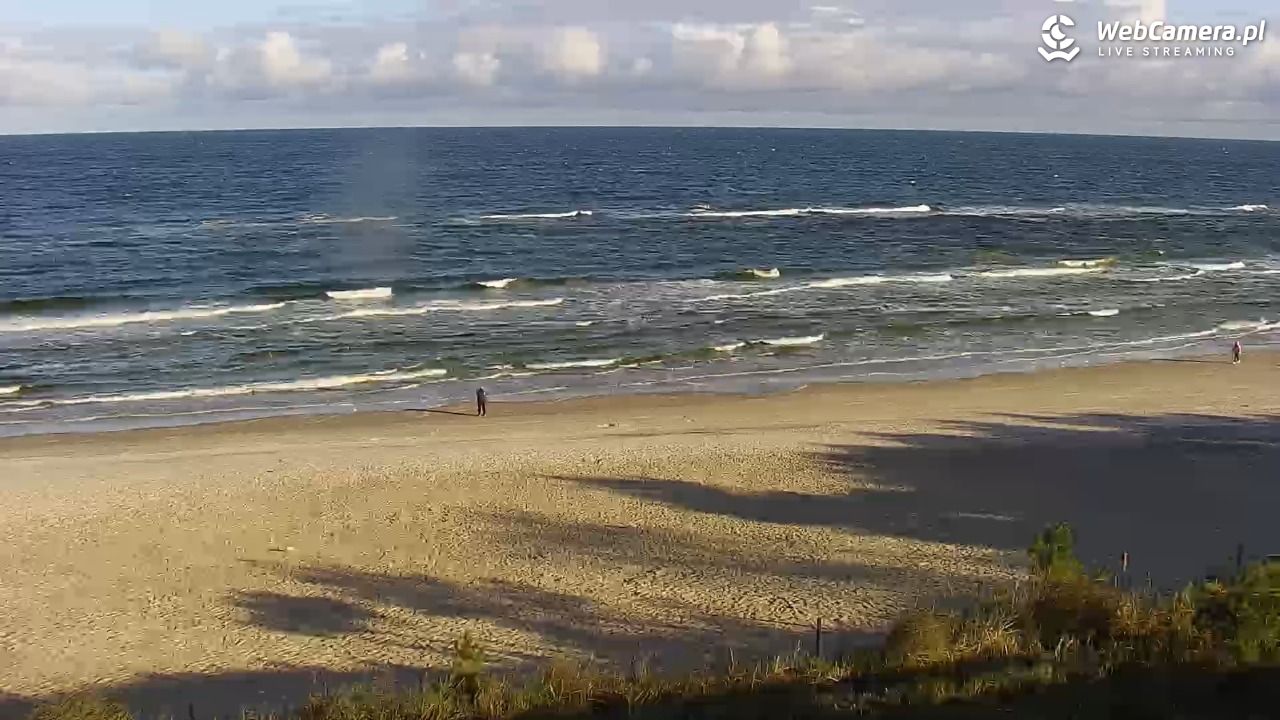 Międzywodzie - widok na plażę - 17 wresień 2026, 08:28