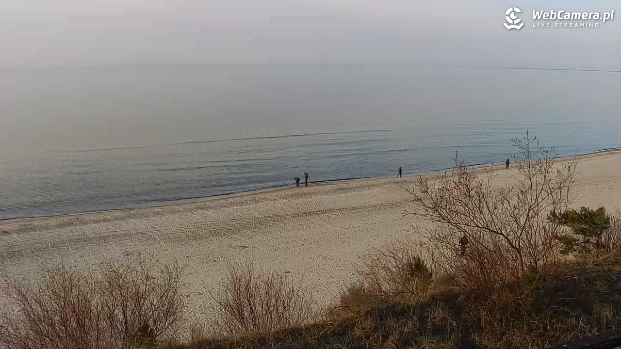 Międzywodzie - widok na plażę - 23 marzec 2026, 16:53
