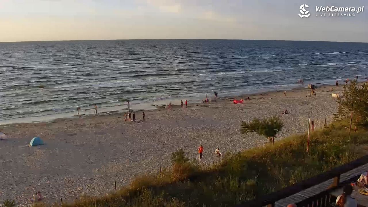 Międzywodzie - widok na plażę - 06 sierpień 2026, 20:17