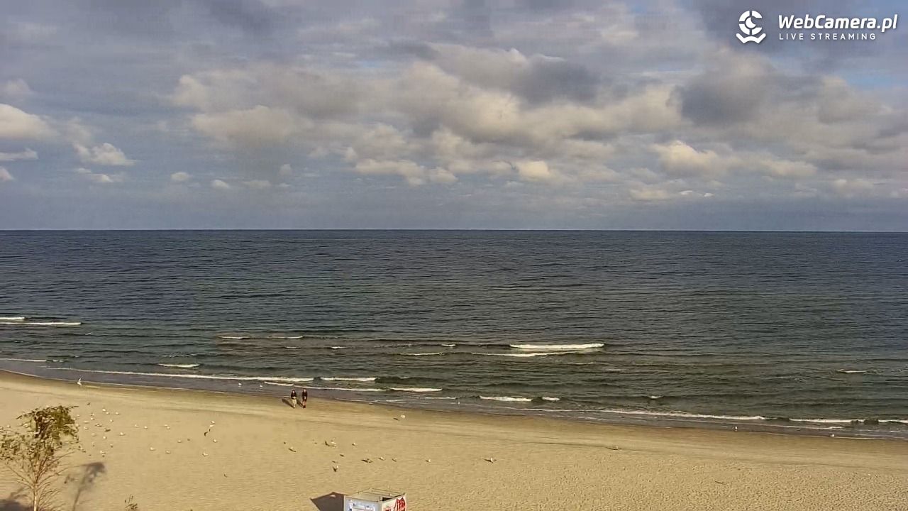 Międzywodzie - widok na plażę - 18 wresień 2026, 08:43