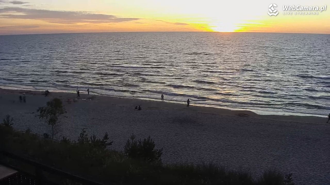 Międzywodzie - widok na plażę - 22 czerwiec 2026, 21:43