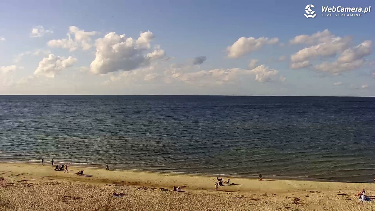Międzywodzie - widok na plażę - 12 wresień 2025, 16:41