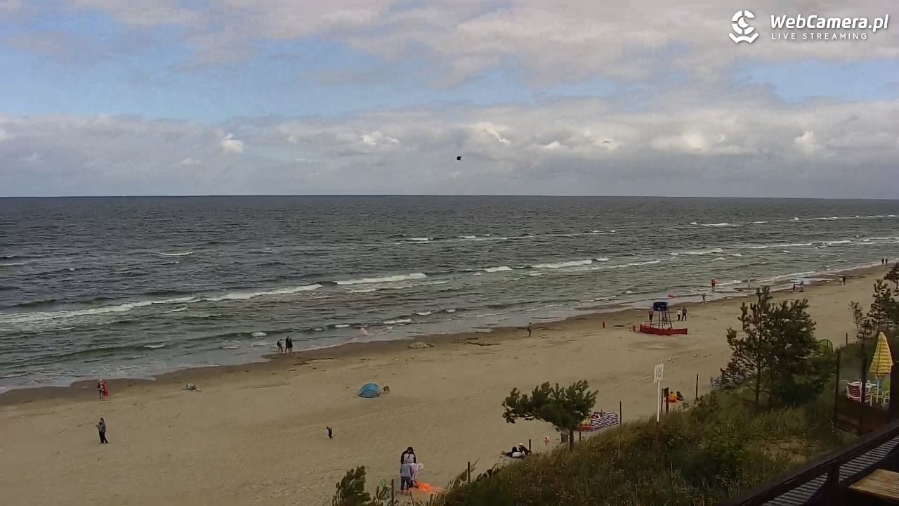 Międzywodzie - widok na plażę - 07 sierpień 2026, 11:26