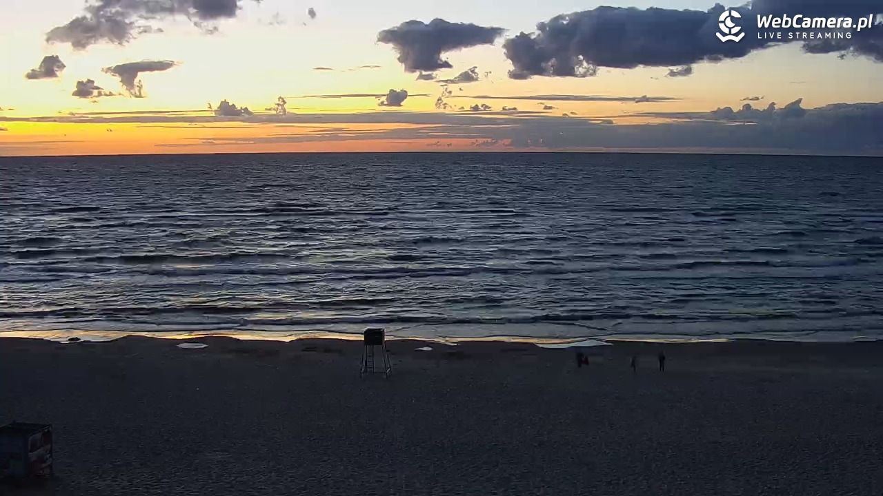 Międzywodzie - widok na plażę - 07 sierpień 2026, 21:28