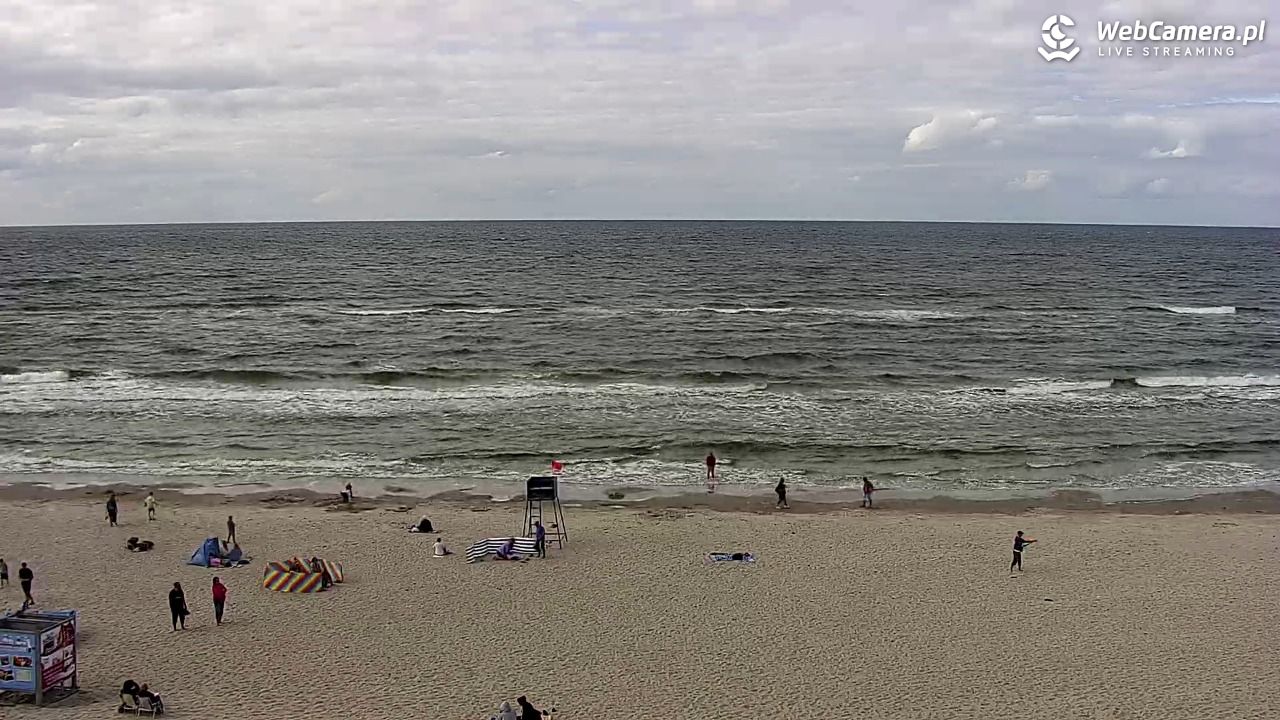 Międzywodzie - widok na plażę - 07 sierpień 2026, 16:33