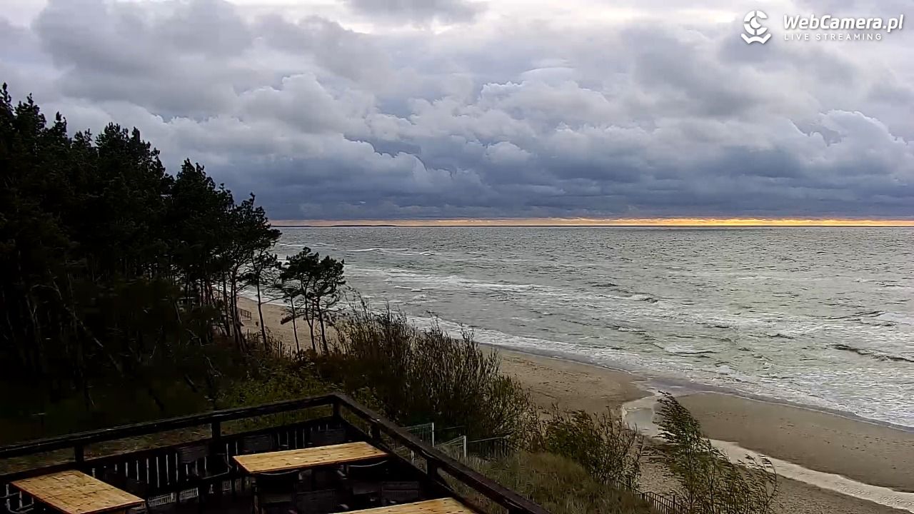 Międzywodzie - widok na plażę - 17 maj 2025, 19:48