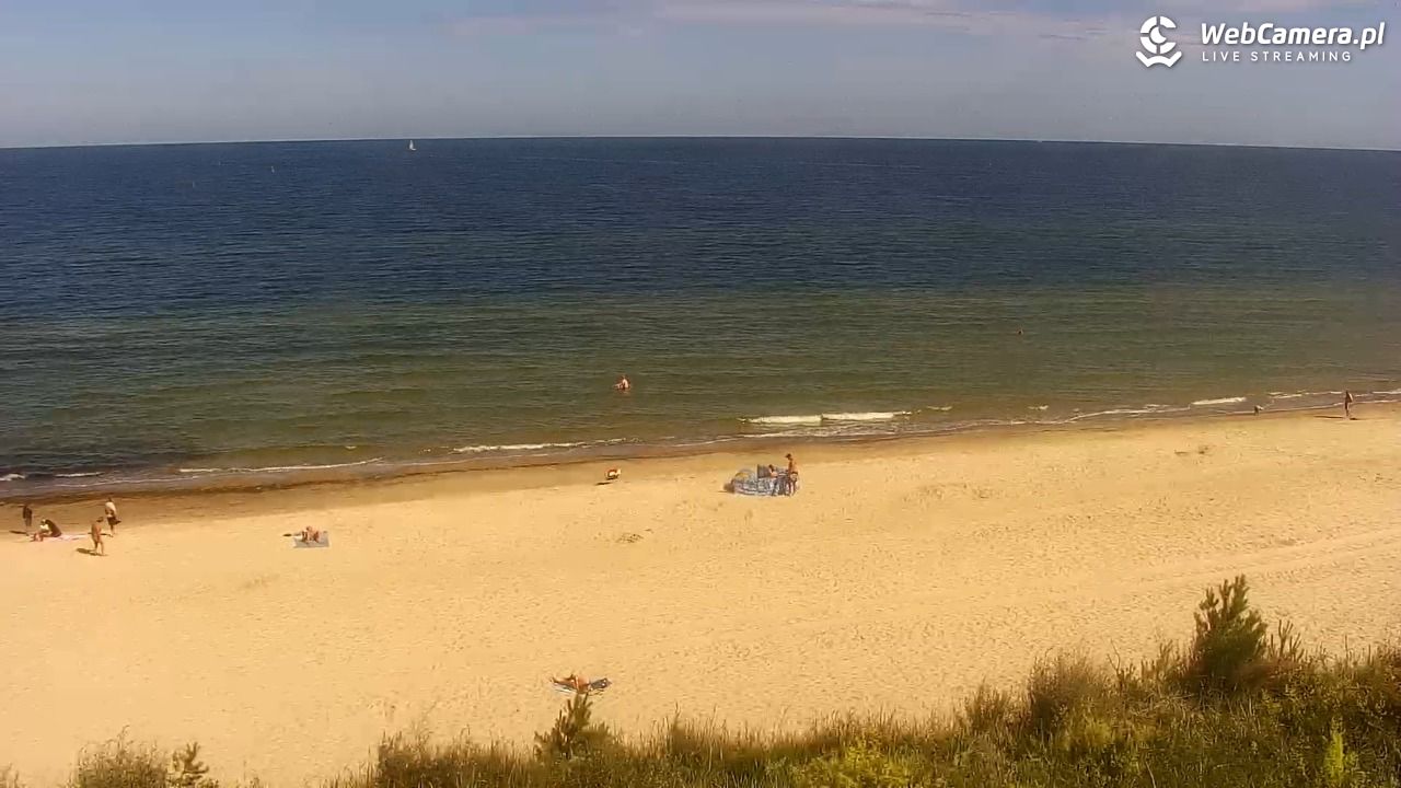 Międzywodzie - widok na plażę - 23 czerwiec 2026, 09:56