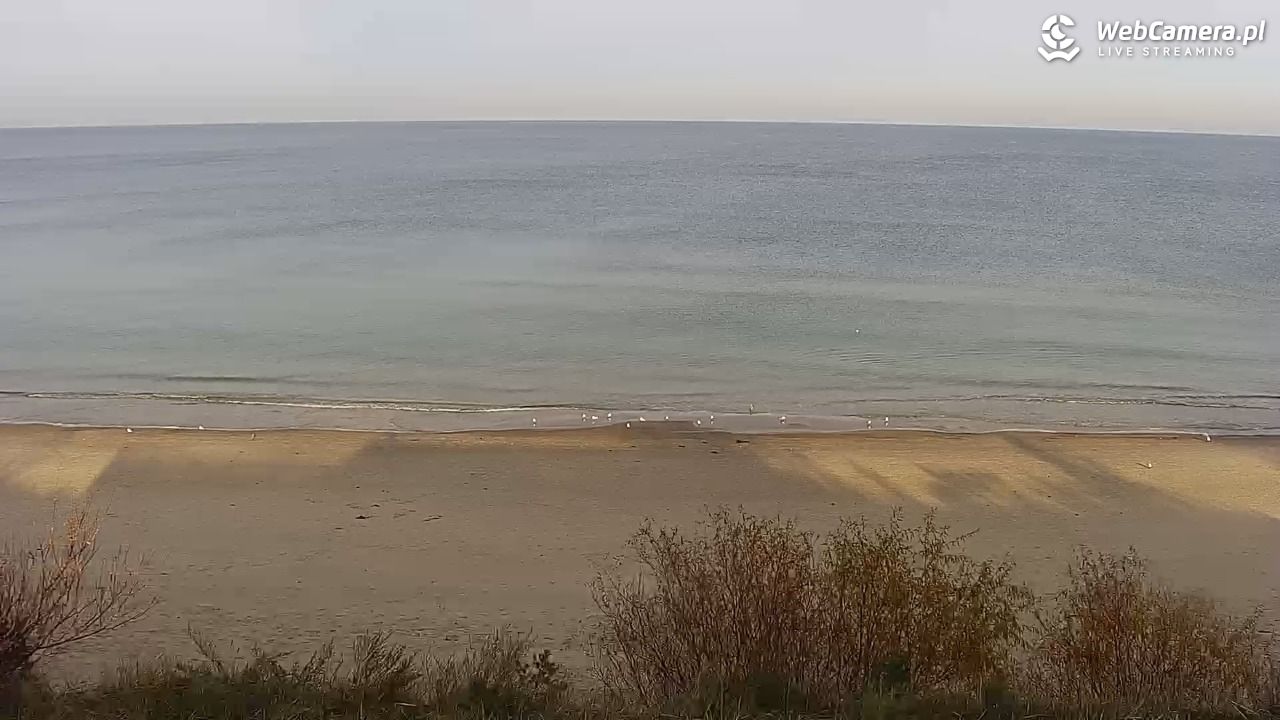 Międzywodzie - widok na plażę - 01 listopad 2025, 09:01