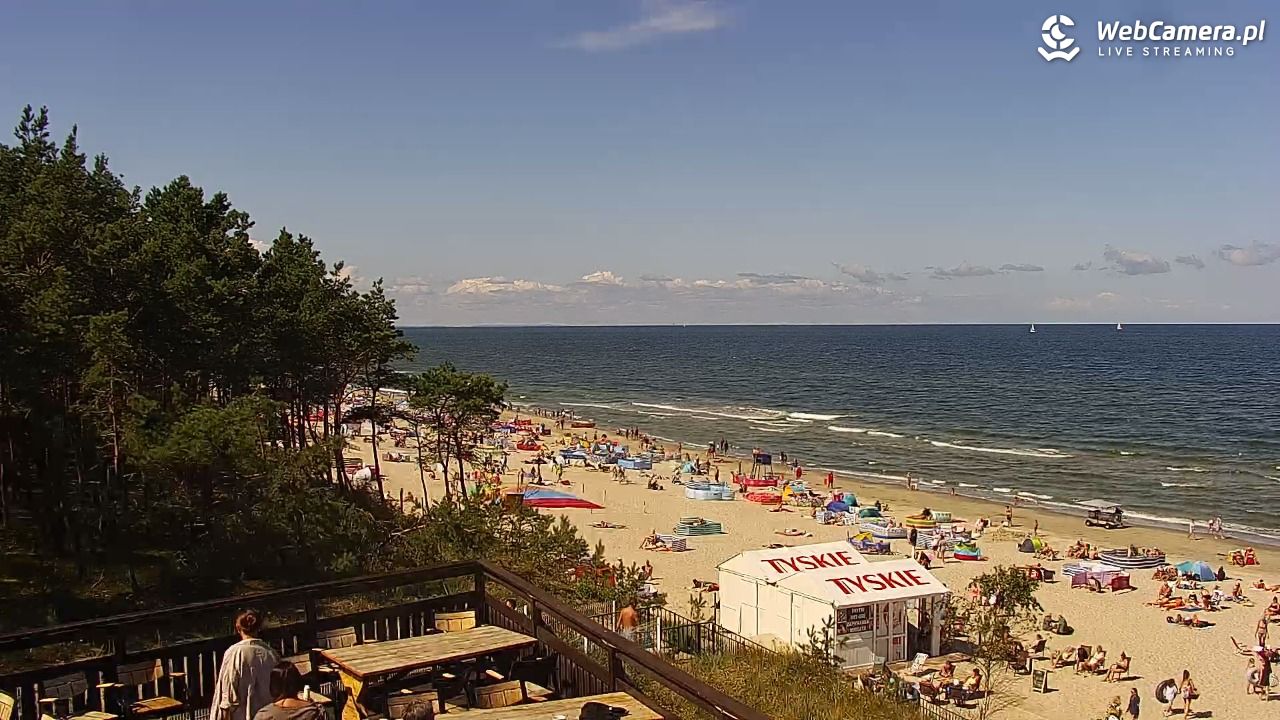 Międzywodzie - widok na plażę - 08 sierpień 2026, 11:43