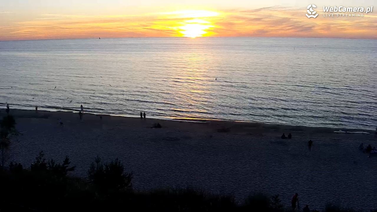 Międzywodzie - widok na plażę - 23 czerwiec 2026, 21:38