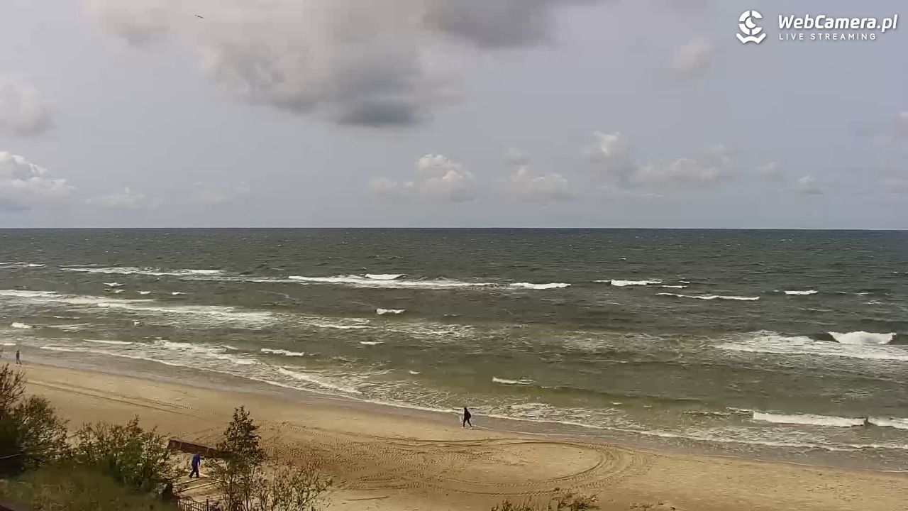 Międzywodzie - widok na plażę - 09 czerwiec 2025, 14:01