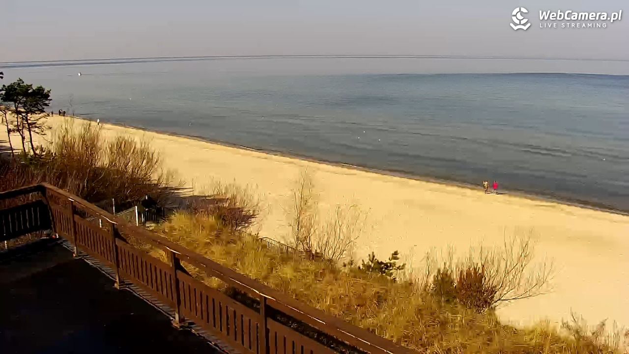 Międzywodzie - widok na plażę - 22 marzec 2026, 10:44