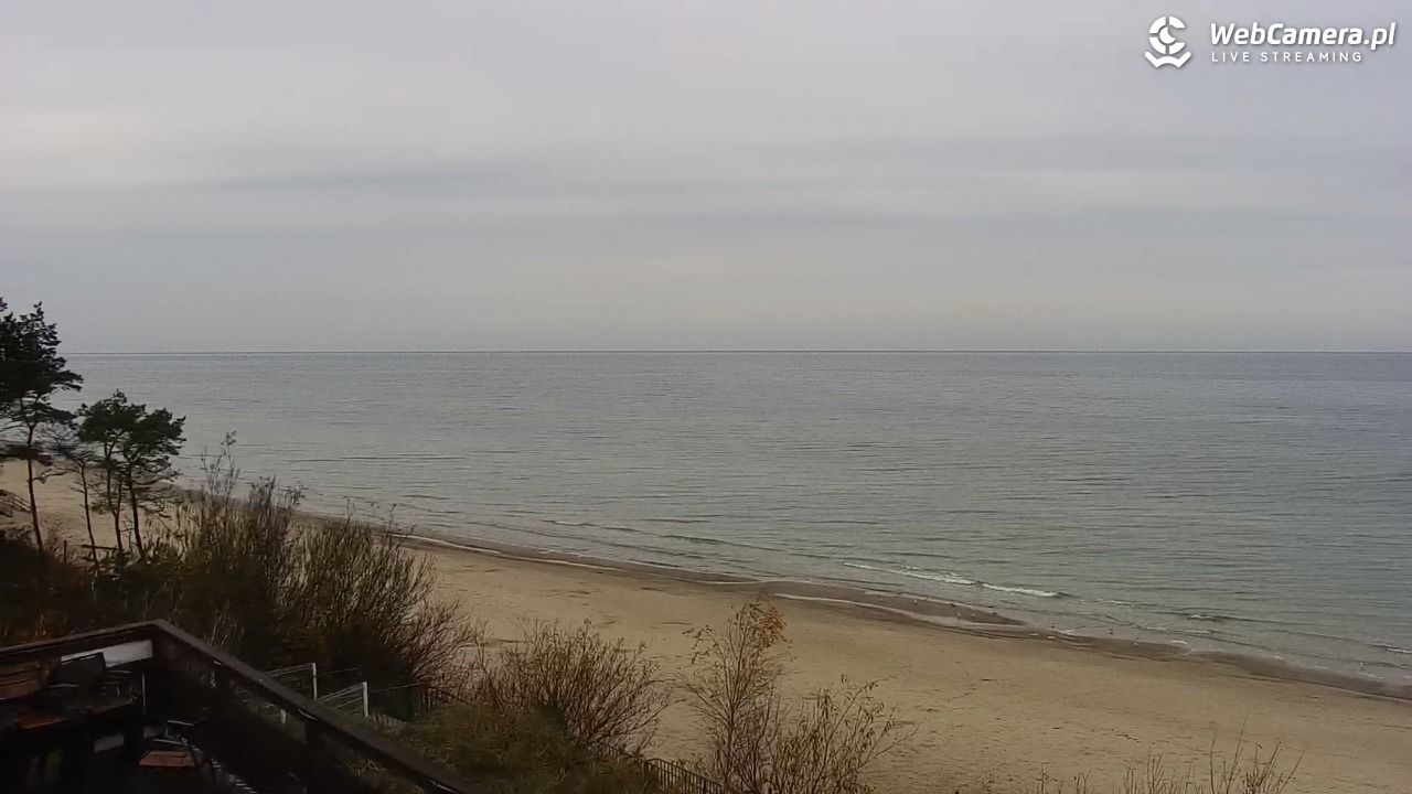 Międzywodzie - widok na plażę - 02 listopad 2025, 09:20