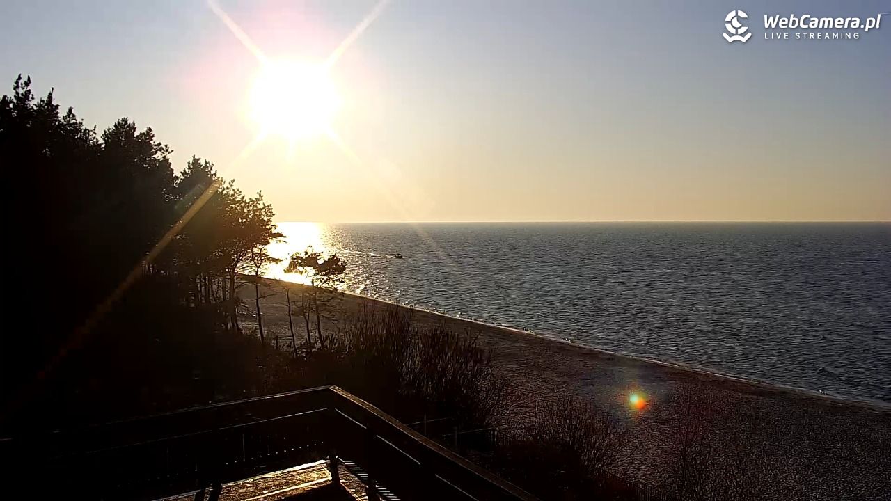 Międzywodzie - widok na plażę - 22 marzec 2026, 17:20