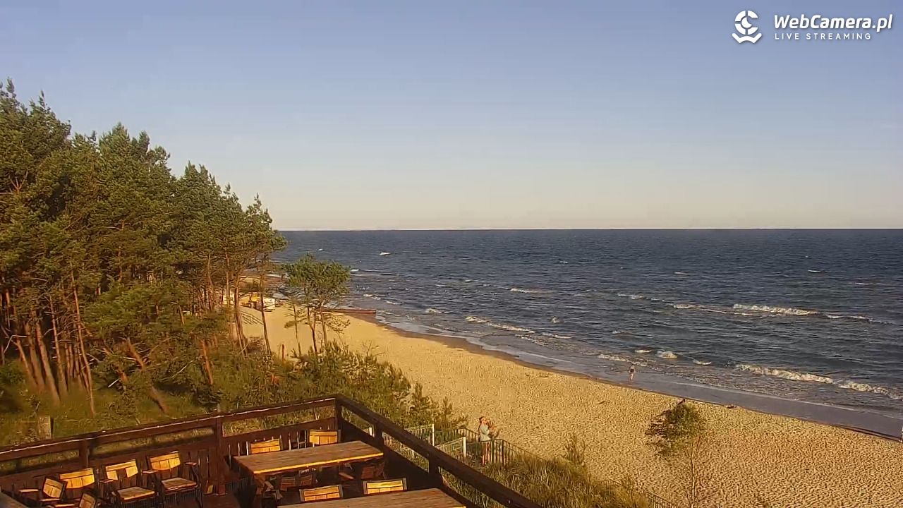 Międzywodzie - widok na plażę - 22 czerwiec 2026, 06:21