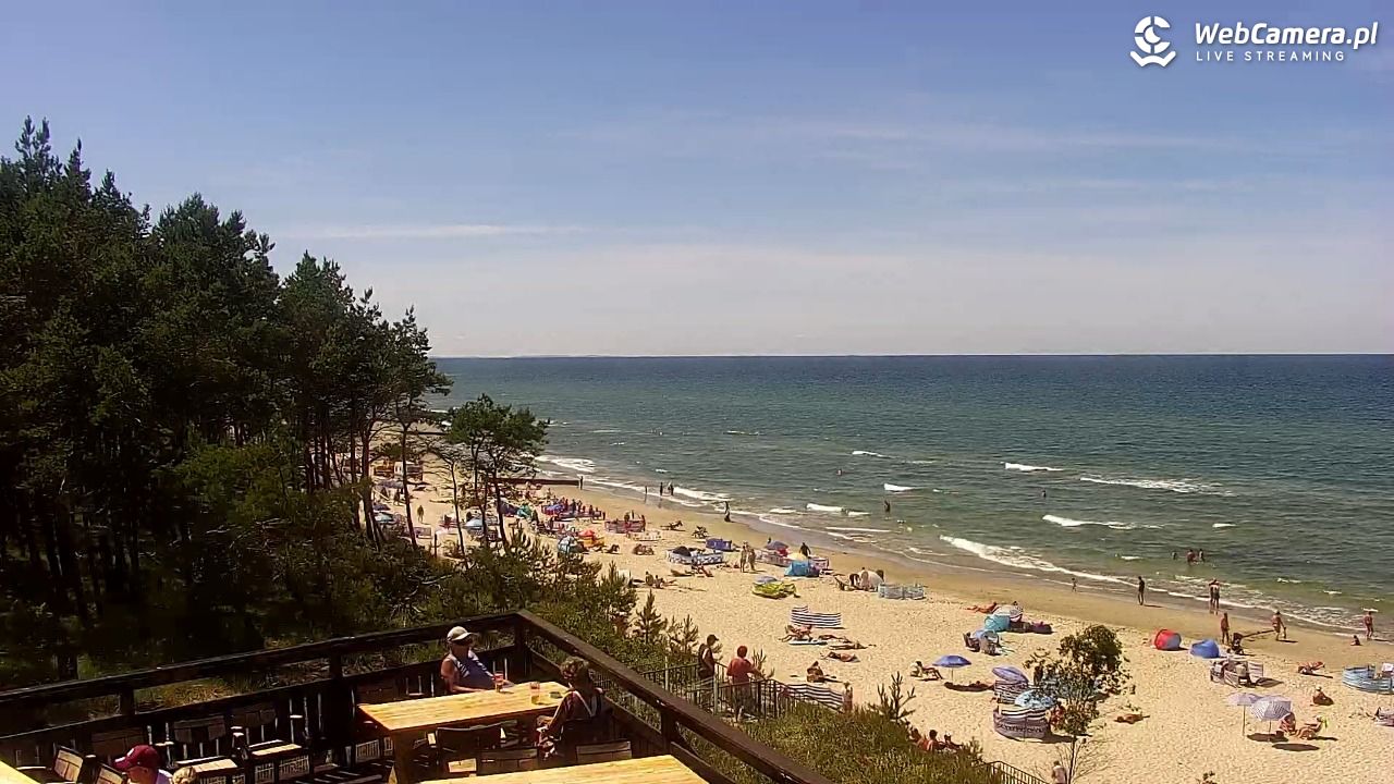 Międzywodzie - widok na plażę - 22 czerwiec 2026, 14:18