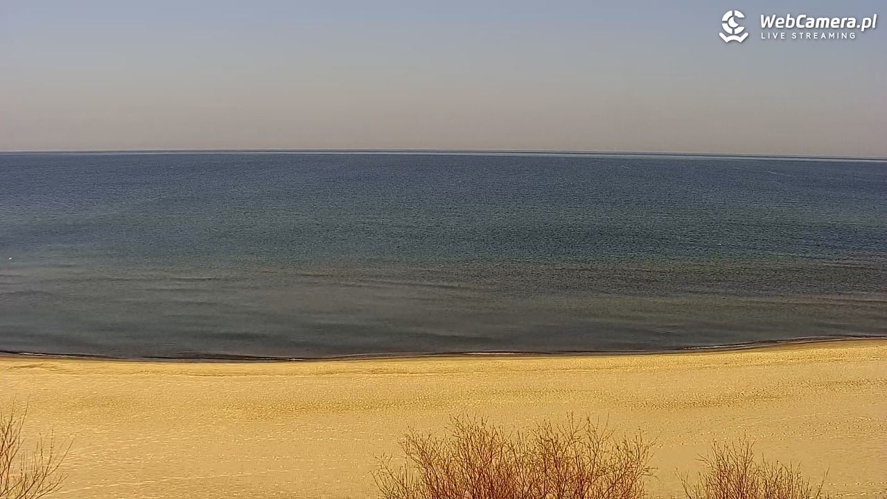 Międzywodzie - widok na plażę - 22 marzec 2026, 09:15