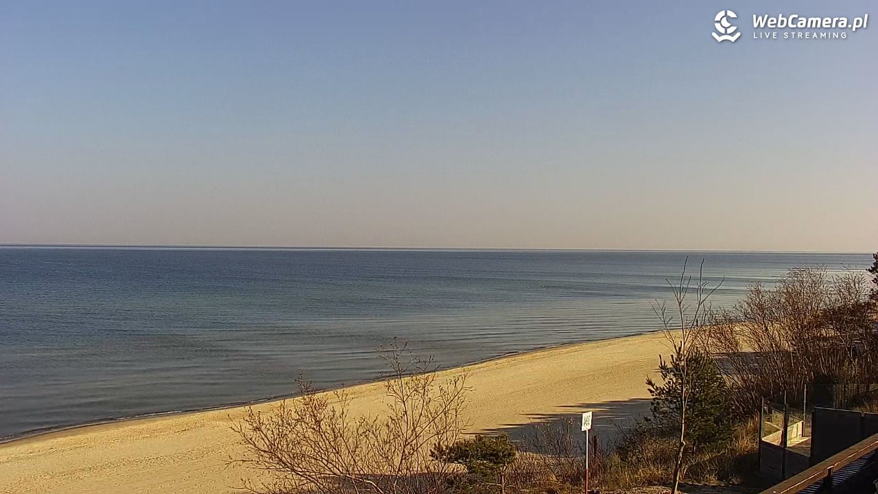 Międzywodzie - widok na plażę - 22 marzec 2026, 08:55