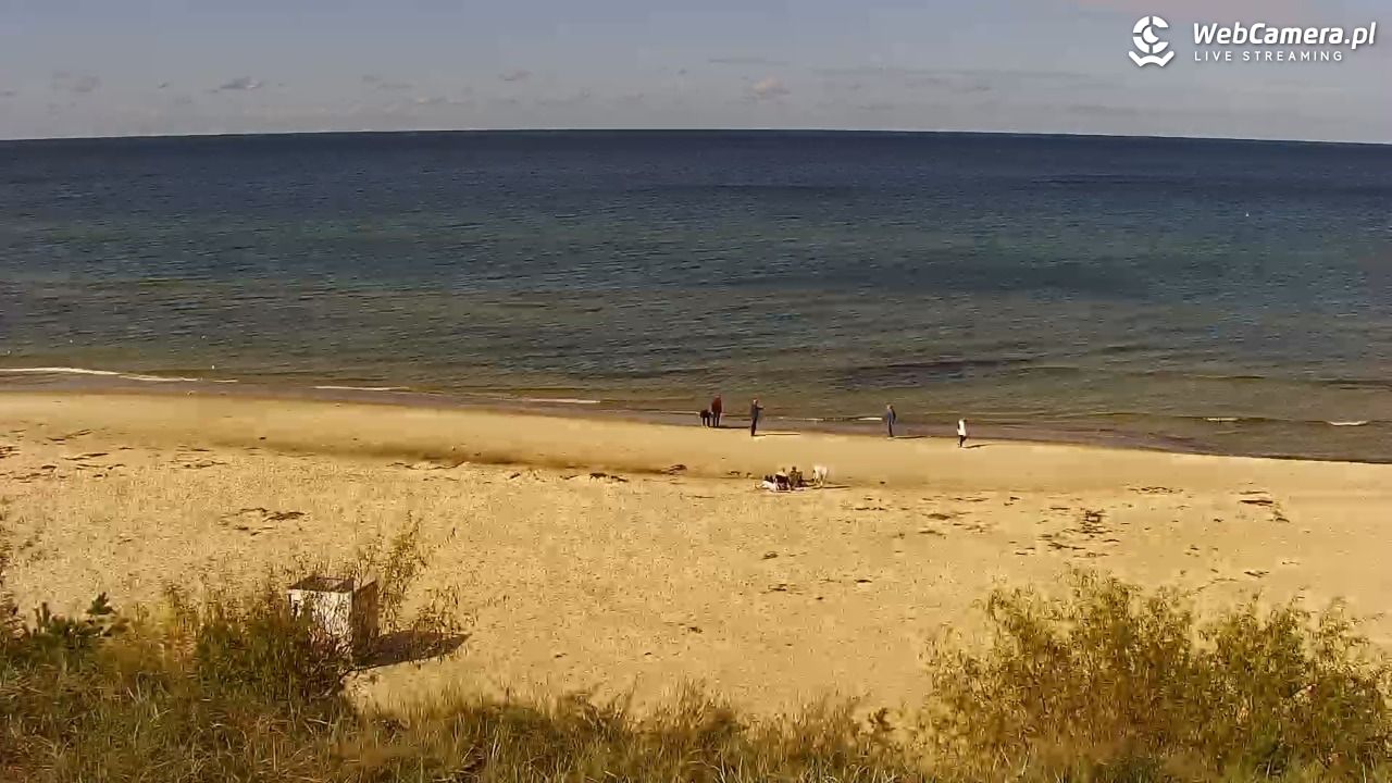 Międzywodzie - widok na plażę - 12 wresień 2025, 13:52