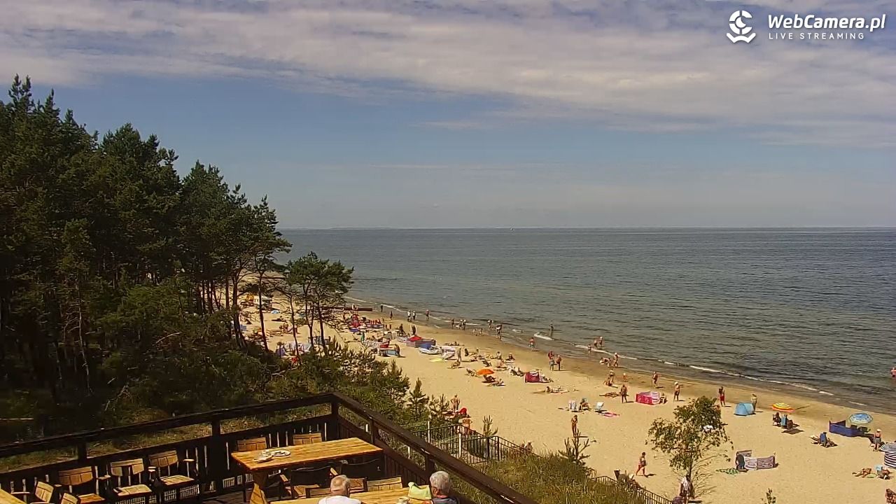Międzywodzie - widok na plażę - 23 czerwiec 2026, 11:43